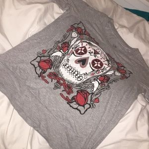 Candy skull shirt